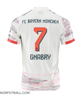 Billige Fotballdrakt Bayern Munich Serge Gnabry #7 Replika Bortedrakt 2025-26 Kortermet